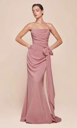 Ladivine Long Formal Dress 7433 23 Ladivine Long Formal Dress 7433 -SIMPLY DRESS SALE 7433 dustyrose front