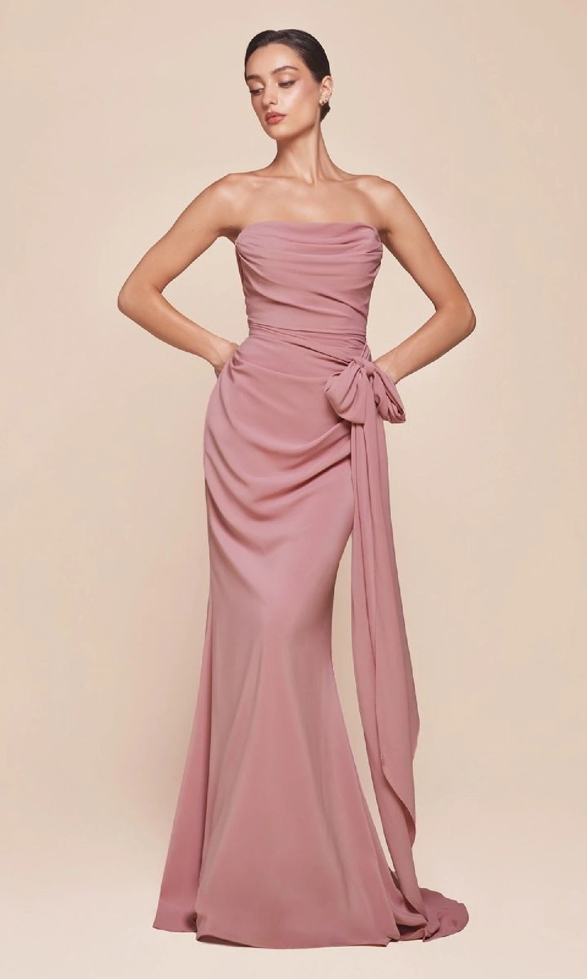 Ladivine Long Formal Dress 7433 8 Ladivine Long Formal Dress 7433 - Image 6