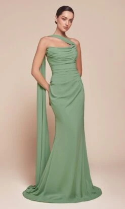 Ladivine Long Formal Dress 7433 26 Ladivine Long Formal Dress 7433 -SIMPLY DRESS SALE 7433 dustysage