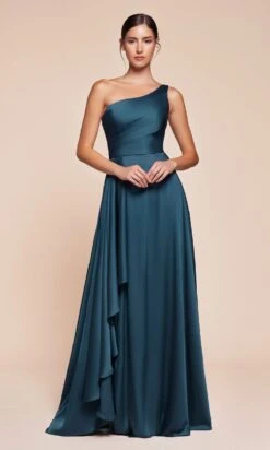 Ladivine Long Formal Dress 7450 -SIMPLY DRESS SALE 7450 frenchnavy front
