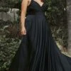 Long Formal Dress 7485 By Ladivine -SIMPLY DRESS SALE 7485 black