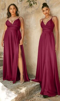 Long Formal Dress 7485 By Ladivine 20 Long Formal Dress 7485 By Ladivine -SIMPLY DRESS SALE 7485 burgundy