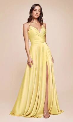 Long Formal Dress 7485 By Ladivine 33 Long Formal Dress 7485 By Ladivine -SIMPLY DRESS SALE 7485 lt yellow