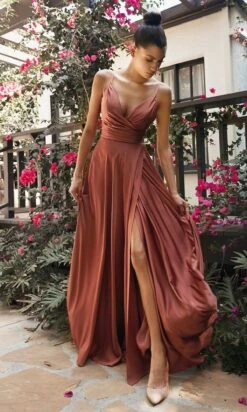 Formal Long Dress 7485C By Ladivine -SIMPLY DRESS SALE 7485 sienna 13
