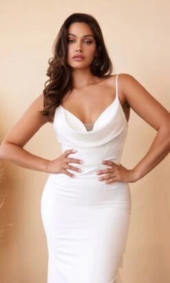 Formal Long Dress 7487W By Ladivine -SIMPLY DRESS SALE 7487W 1