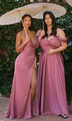 Ladivine Long Formal Dress 7494 27 Ladivine Long Formal Dress 7494 -SIMPLY DRESS SALE 7494 7493C rosewood
