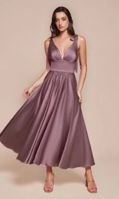 Ladivine Short Party Dress 7499 -SIMPLY DRESS SALE 7499 english violet 1