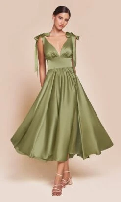 Ladivine Short Party Dress 7499 -SIMPLY DRESS SALE 7499 greenery front