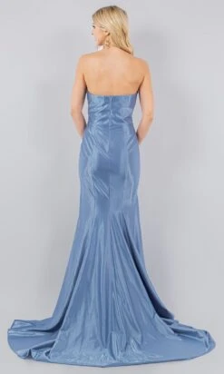 Cinderella Couture Long Formal Dress 8083j -SIMPLY DRESS SALE 8083J Dustyblue 5