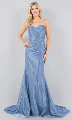 Cinderella Couture Long Formal Dress 8083j -SIMPLY DRESS SALE 8083J Dustyblue 6