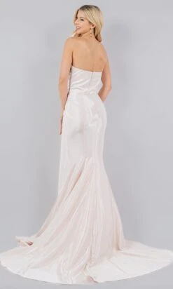 Cinderella Couture Long Formal Dress 8083j -SIMPLY DRESS SALE 8083J Ivory 6