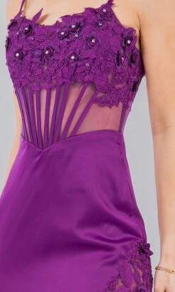 Cinderella Couture Long Formal Dress 8085j -SIMPLY DRESS SALE 8085J Grape 5