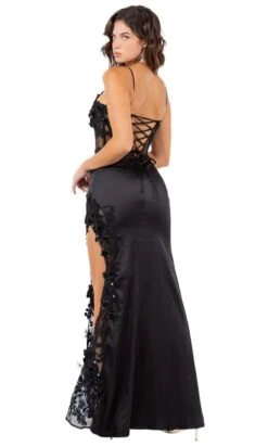 Cinderella Couture Long Formal Dress 8085j -SIMPLY DRESS SALE 8085J blk 5