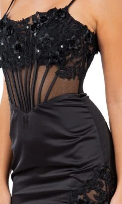 Cinderella Couture Long Formal Dress 8085j -SIMPLY DRESS SALE 8085J blk 6