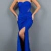 Cinderella Couture Long Formal Dress 8094j -SIMPLY DRESS SALE 8094J Royal 2