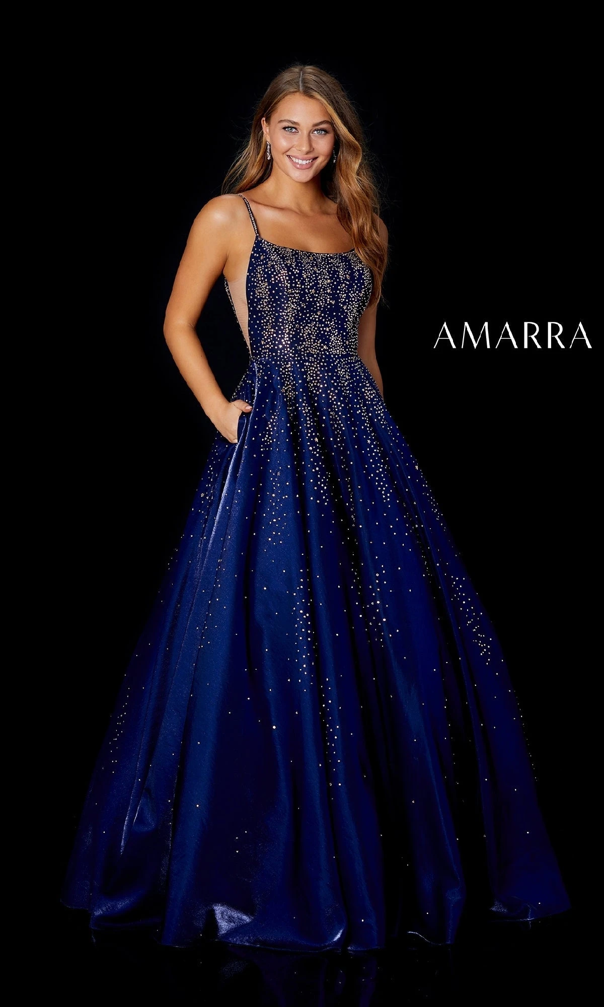 Amarra Long Formal Dress 87292 3 Amarra Long Formal Dress 87292