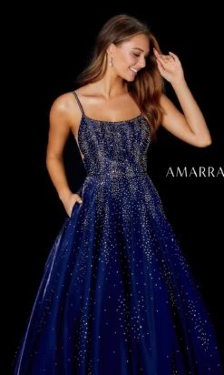 Amarra Long Formal Dress 87292 13 Amarra Long Formal Dress 87292 -SIMPLY DRESS SALE 87292Navy c long prom dress