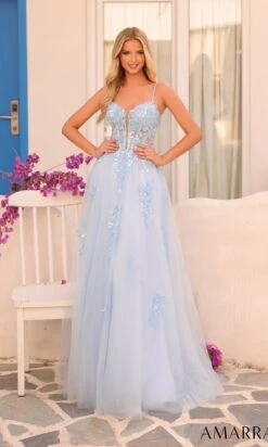 Amarra Long Formal Dress 88086