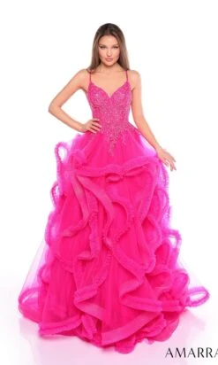 Amarra Long Formal Dress 88094 -SIMPLY DRESS SALE 88094Fuchsia