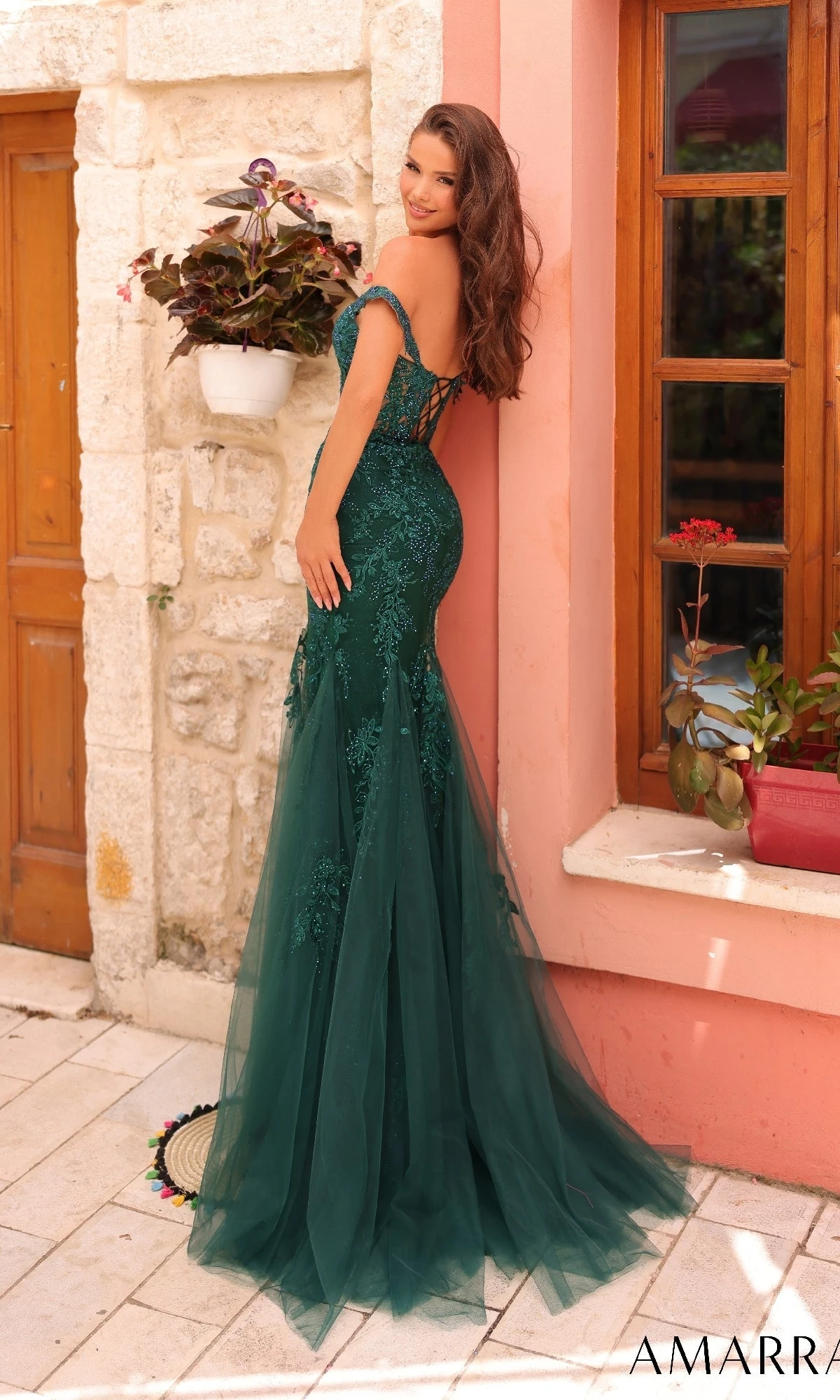 Amarra Long Formal Dress 88224 4 Amarra Long Formal Dress 88224 - Image 2