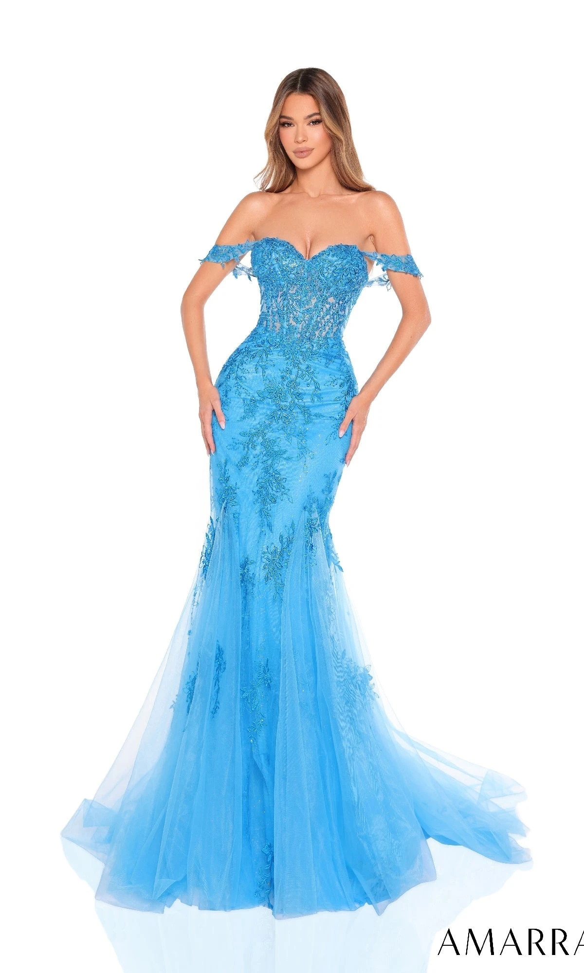 Amarra Long Formal Dress 88224 7 Amarra Long Formal Dress 88224 - Image 5