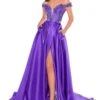 Amarra Long Formal Dress 88247 -SIMPLY DRESS SALE 88247Purple a long prom dress