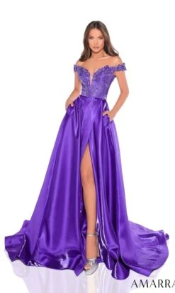 Amarra Long Formal Dress 88247