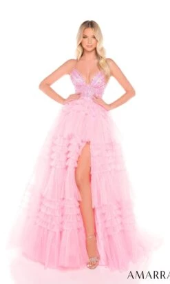 Amarra Long Formal Dress 88303 11 Amarra Long Formal Dress 88303 -SIMPLY DRESS SALE 88303CandyPink long prom dress