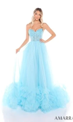 Amarra Long Formal Dress 88339 14 Amarra Long Formal Dress 88339 -SIMPLY DRESS SALE 88339LightBlue long prom dress
