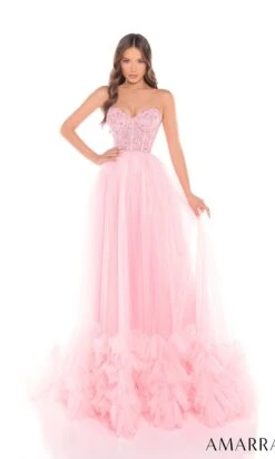 Amarra Long Formal Dress 88339 15 Amarra Long Formal Dress 88339 -SIMPLY DRESS SALE 88339LightPink long prom dress