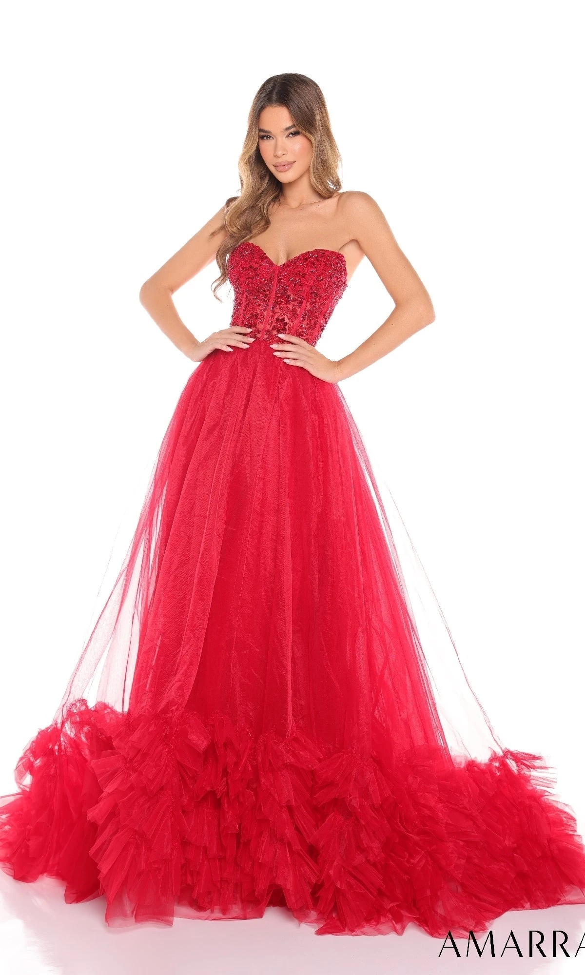 Amarra Long Formal Dress 88339 5 Amarra Long Formal Dress 88339 - Image 3