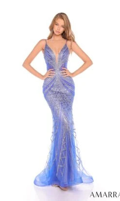 Amarra Long Formal Dress 88395 -SIMPLY DRESS SALE 88395RoyalBlue long prom dress