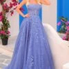 Amarra Long Formal Dress 88414 -SIMPLY DRESS SALE 88414SlateBlue a long prom dress