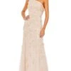 Mac Duggal Long Formal Dress 9168 -SIMPLY DRESS SALE 9168 Blush AB