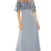 Mac Duggal Long Formal Dress 9229 -SIMPLY DRESS SALE 9229 SlateBlue AB