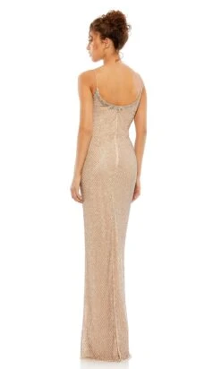 Mac Duggal Long Formal Dress 93551 -SIMPLY DRESS SALE 93551 Nude BK