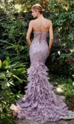 Andrea & Leo Long Formal Dress A1116 -SIMPLY DRESS SALE A1116 MAUVE 1
