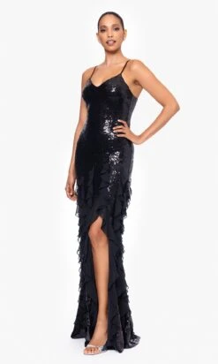 Betsy And Adam Long Formal Dress A26805 9 Betsy And Adam Long Formal Dress A26805 -SIMPLY DRESS SALE A26805 BLACK 0951