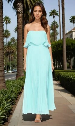 Betsy And Adam Long Formal Dress A27098