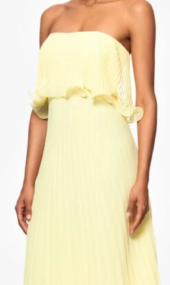 Betsy And Adam Long Formal Dress A27098 -SIMPLY DRESS SALE A27098 LEMON 2059 1