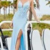 Amarra Long Formal Dress 20019 -SIMPLY DRESS SALE Amarra 20019 Light Blue a