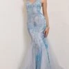 Long Formal Dress CC2279 By Ladivine -SIMPLY DRESS SALE CC2279 blue