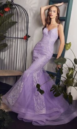 Long Formal Dress CC2279 By Ladivine -SIMPLY DRESS SALE CC2279 lavender