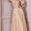 Long Formal Dress CD0191 By Ladivine -SIMPLY DRESS SALE CD0191 champagne