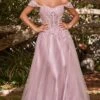 Long Formal Dress CD0198 By Ladivine -SIMPLY DRESS SALE CD0198 mauve
