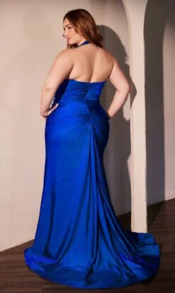 SIMPLY DRESS SALE -SIMPLY DRESS SALE CD796C ROYAL FRONT long prom dresses