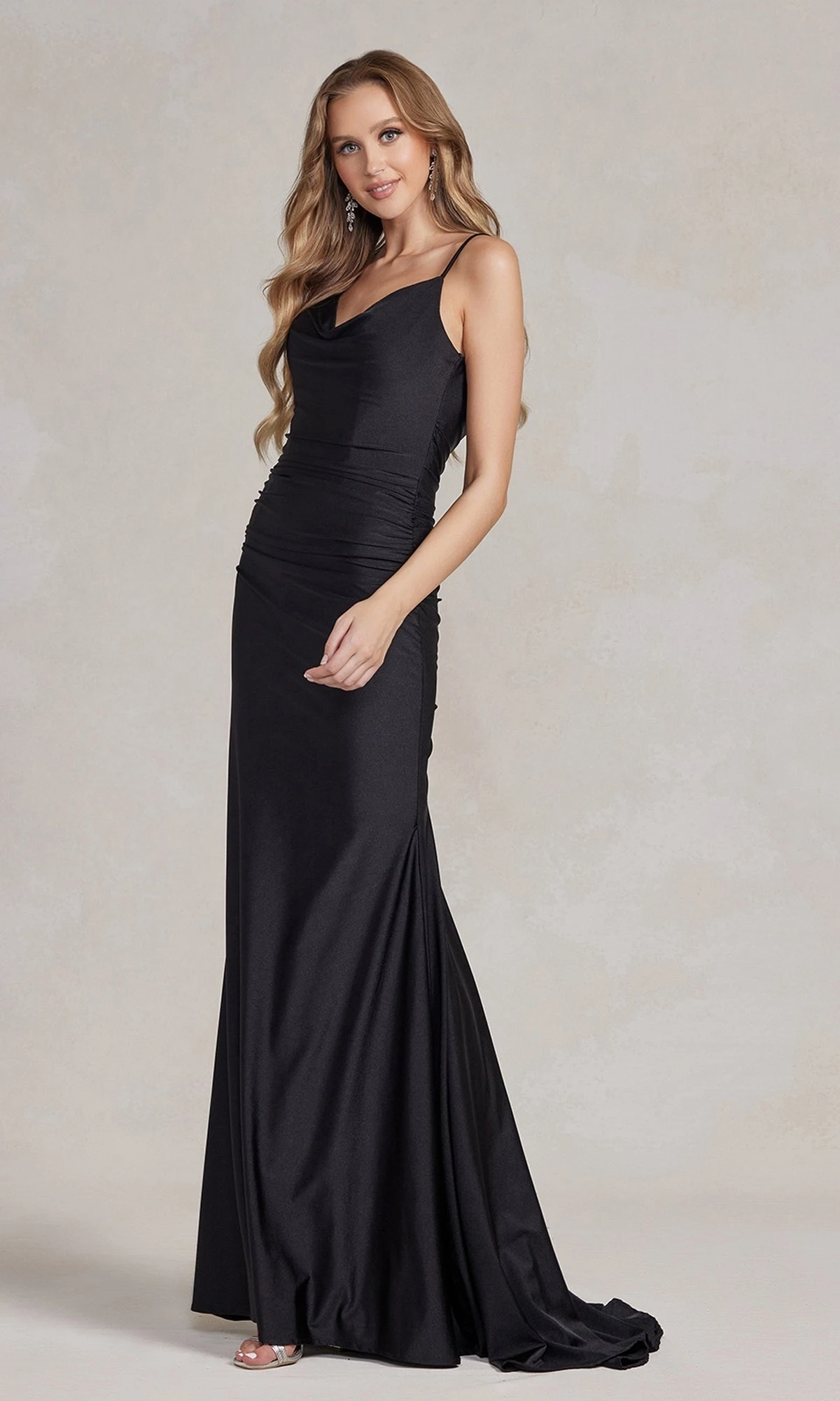 Affordable Simple Long Formal Dress K490 5 Affordable Simple Long Formal Dress K490 - Image 3