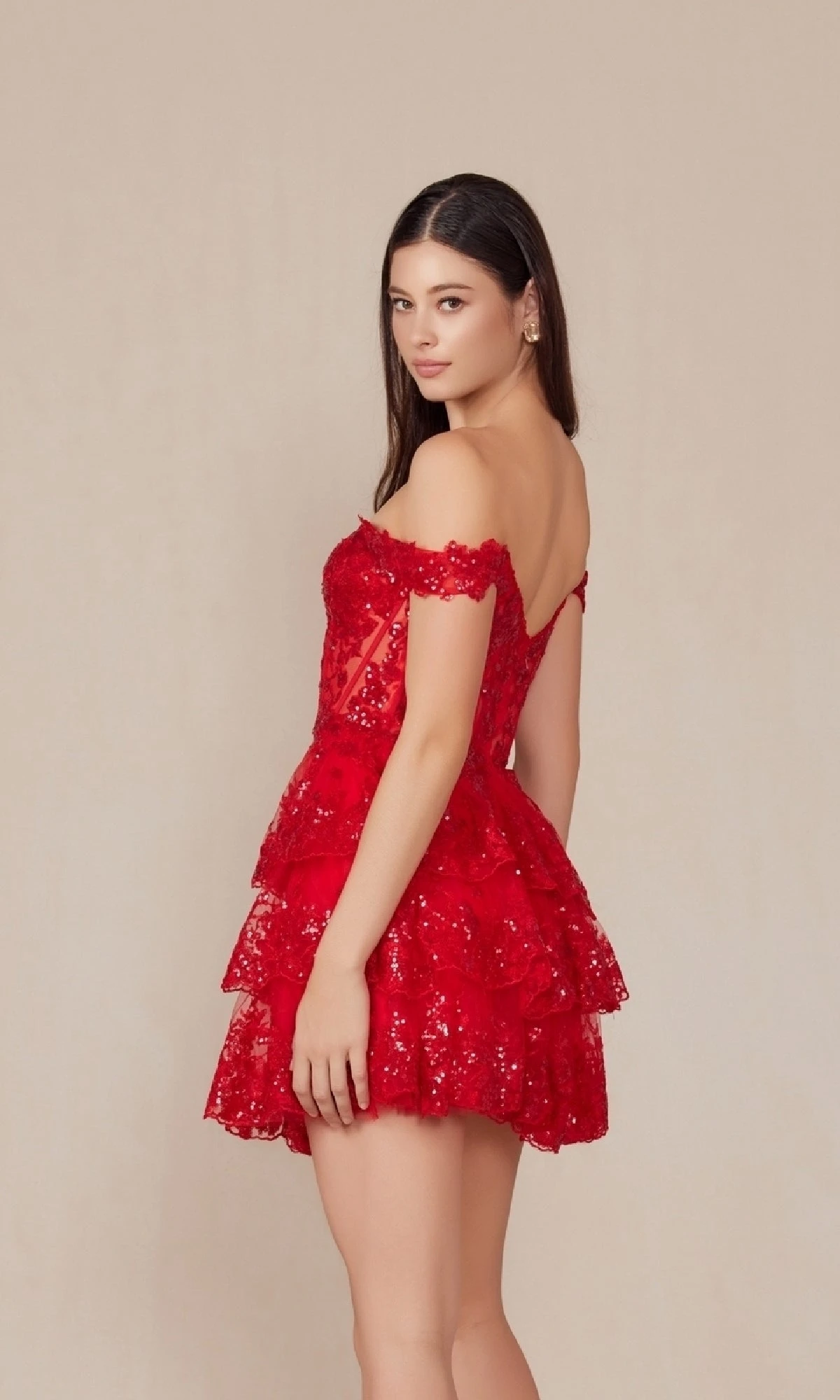 Nox Anabel Short Party Dress K856 11 Nox Anabel Short Party Dress K856 - Image 9