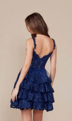 Nox Anabel Short Party Dress R880 -SIMPLY DRESS SALE R880 NAVYBLUE 32 crop