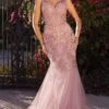 Formal Long Dress A1231 By Andrea And Leo -SIMPLY DRESS SALE a1231 dustyrose